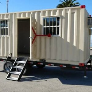 20ft New Mobile Office Container on Trailer