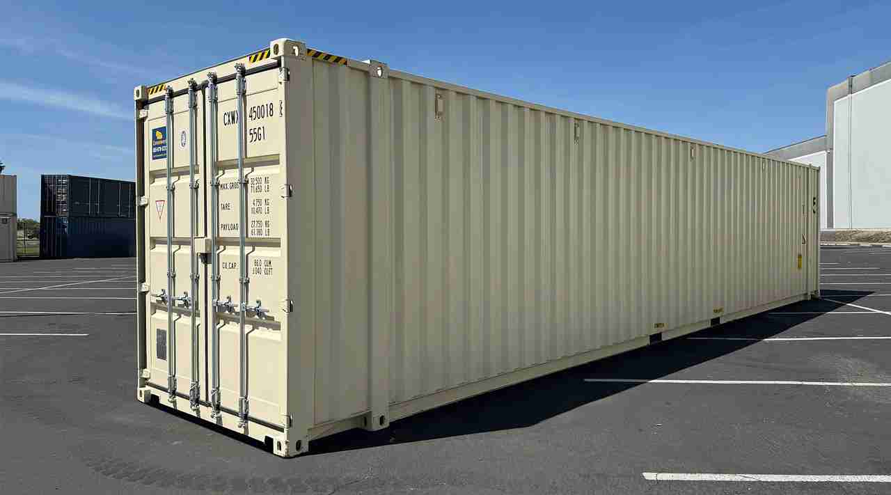 Rent 45ft High Cube (9.5ft) Storage Container