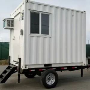 10ft Mobile Office Container w/ Trailer