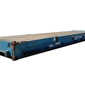 40ft Used Certified Flat Rack Shipping Container