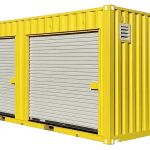 20ft Hazmat Storage w/ Dual Roll-up Doors