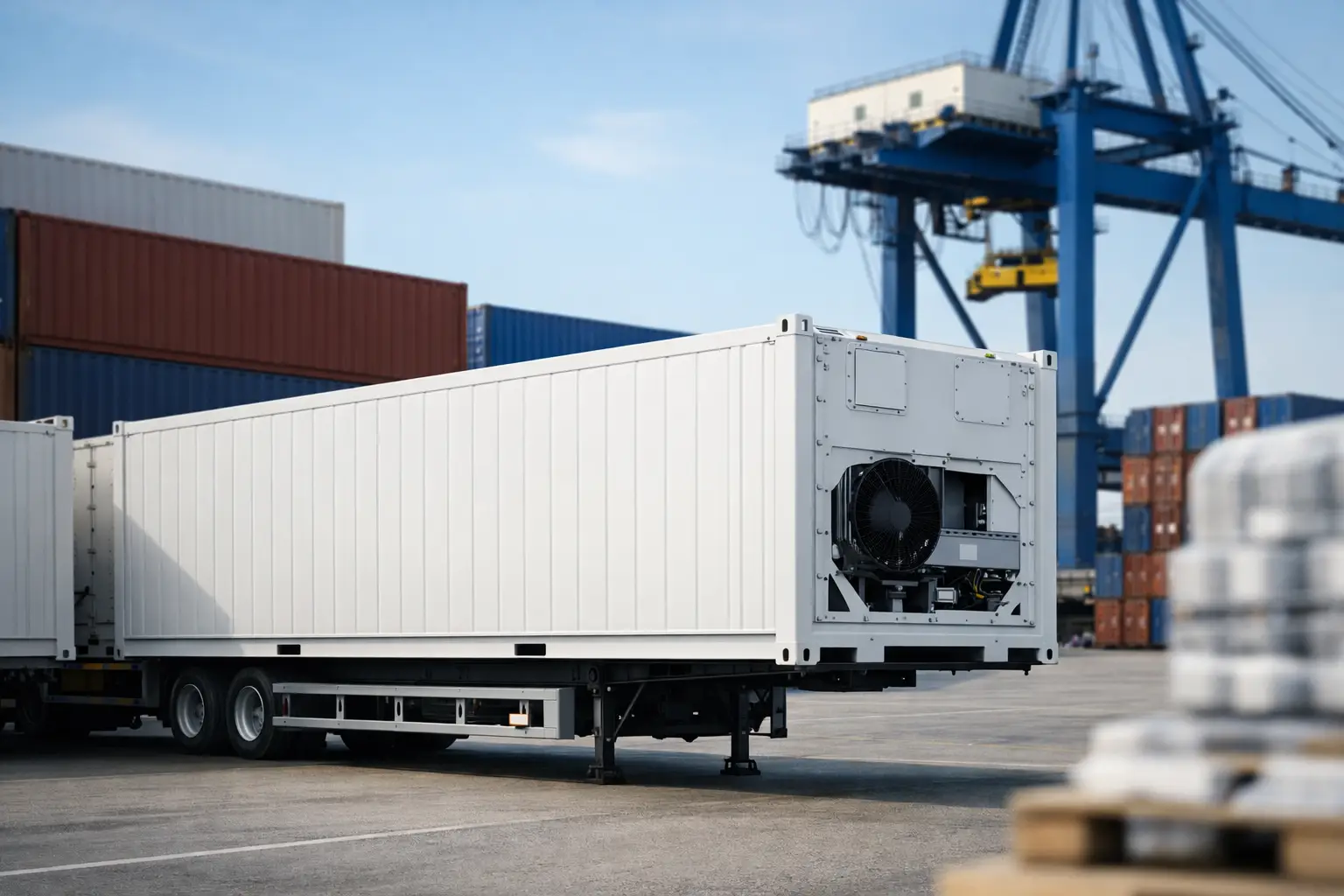40 ft reefer containers para carga sensible