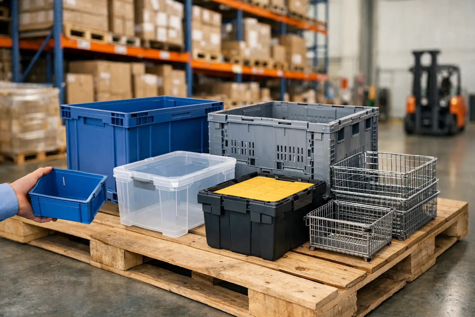 Cómo elegir un contenedor para inventario comercial