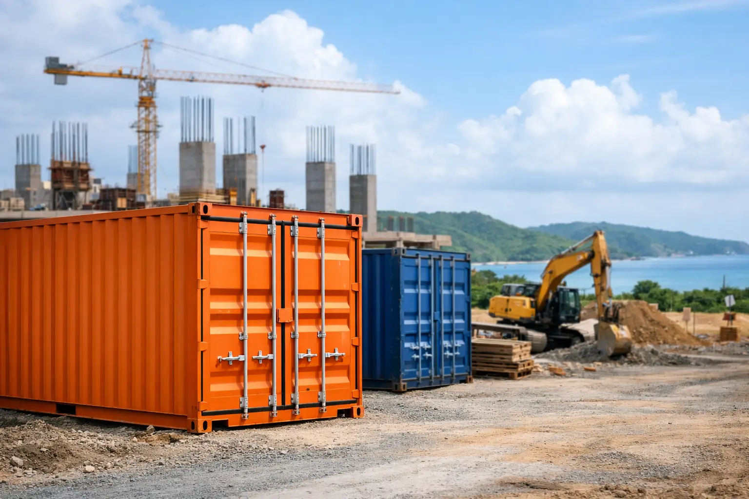 Alquiler de contenedores en Puerto Rico para obra Alquiler de contenedores en Puerto Rico para obra