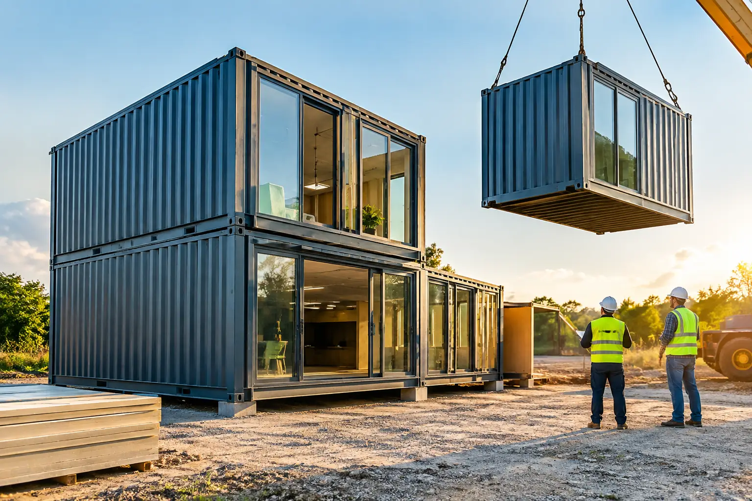 Construcción modular sostenible para obras ágiles Construcción modular sostenible para obras ágiles