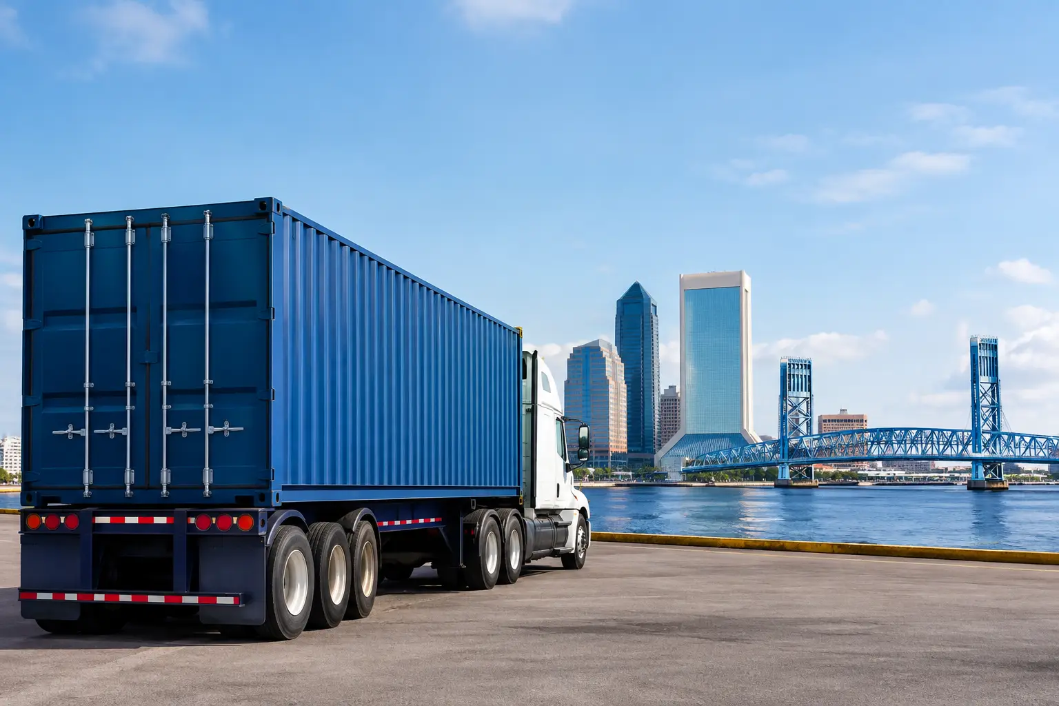 Shipping Container Delivery en Jacksonville, FL Shipping Container Delivery en Jacksonville, FL