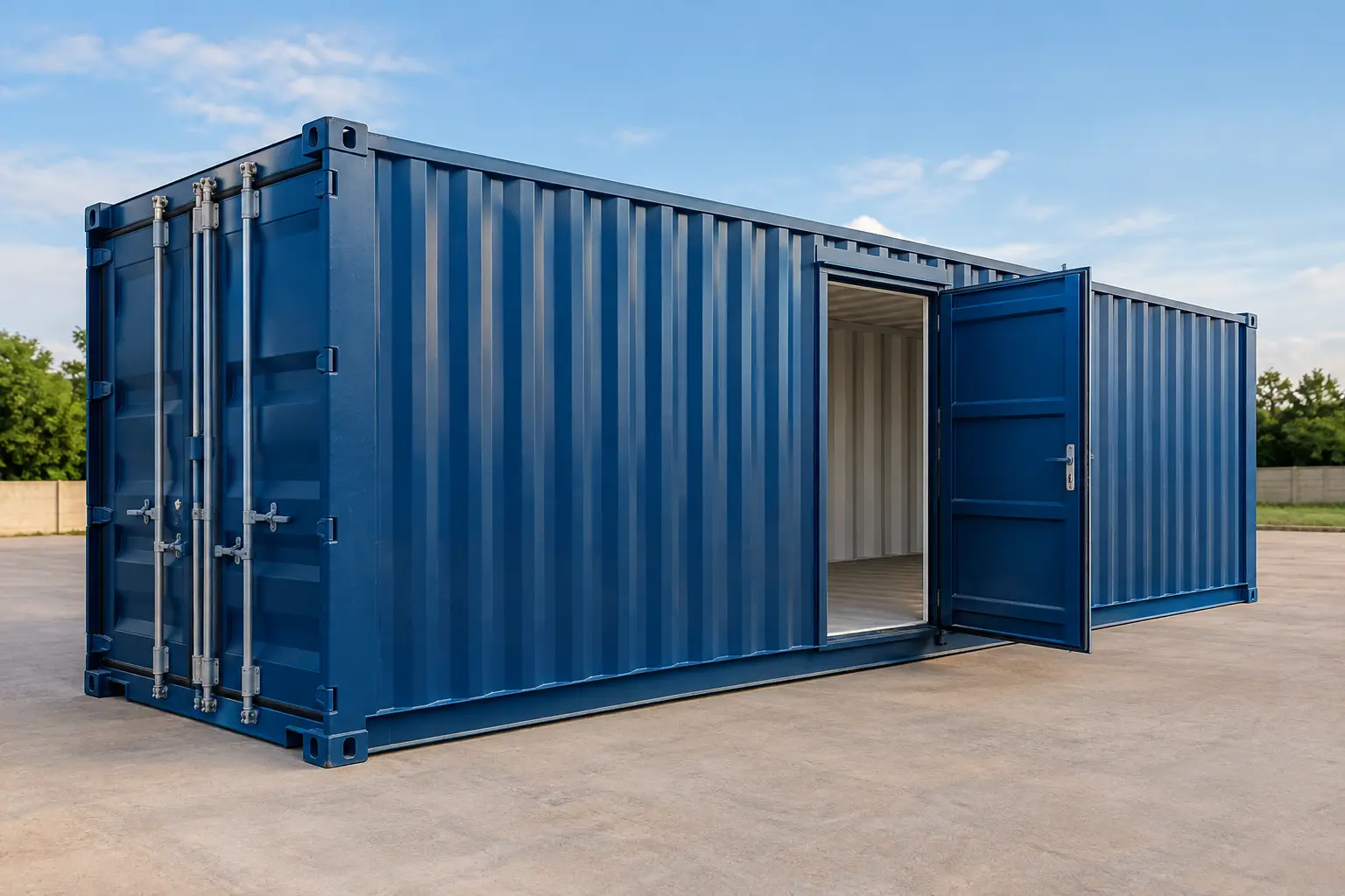 Shipping Container with Side Door en Venta